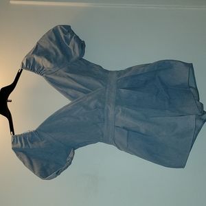 Denim Romper Size Small